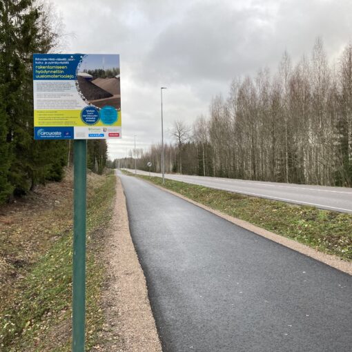 Kuva Riihimäki-Hikiä kevyen liikenteen väylästä ©Ramboll Finland Oy