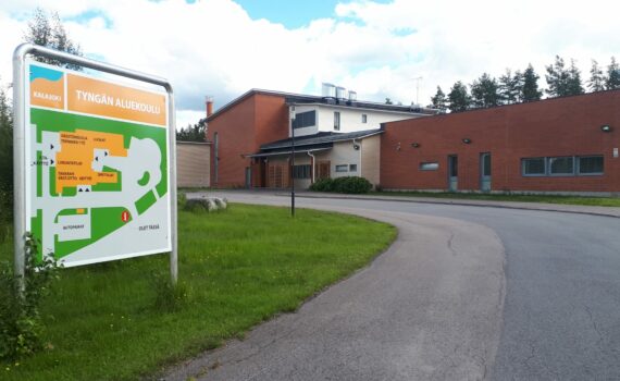 Kuvituskuva Tyngän aluekoulusta