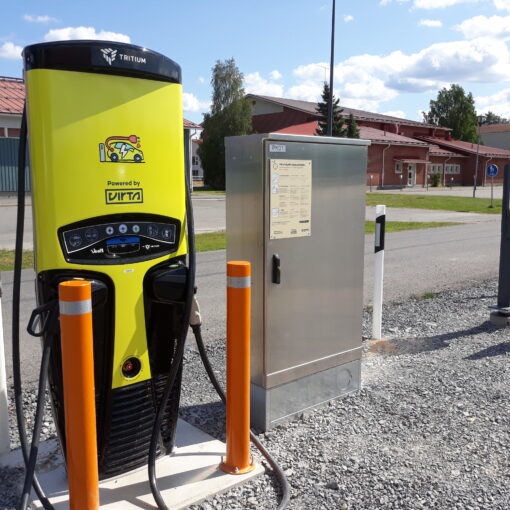 sähköauton latauspiste