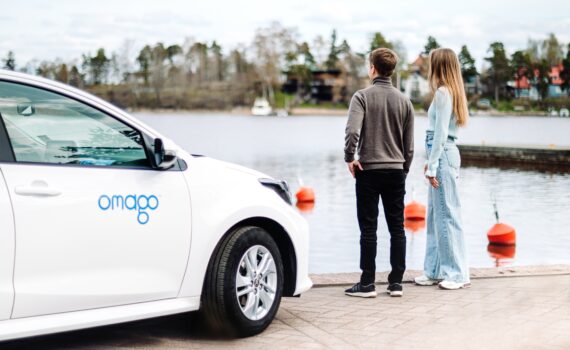 Yhteiskäyttöauto Kalasatamassa