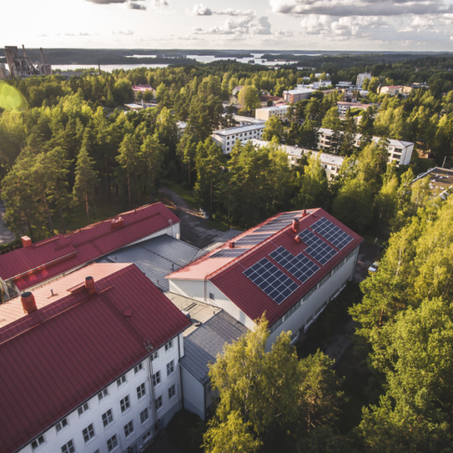 Lohjan koululounailla on jokaiselle päivittäin tarjolla kasvisruokavaihtoehto. Kuvassa Källhagenin koulu.